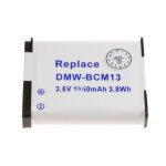 Accu li - ion adaptable pour panasonic 3, 6v - 1050mah