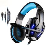 Acekool casque de jeu g9000 pour playstation ps4 tablette pc 3. 5mm casque micro pour ordinateur portable ...