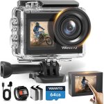 Action cam 5k 24mp motion 5 pro 40m camra sous - marine ultra hd ecran tactile 170 grand angle stabilisation ...