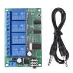 Ad22b04 12v 4 canaux dtmf tonalit dcodeur de signal relais tlphone tlcommande plc