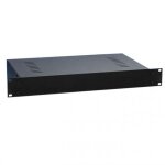 Adam hall - 87407v - bo�tier rack 19  vide 1u avec fentes a�ration
