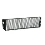 Adam hall - 87447 - plaque de protection perfor�e 3u pour rack 19 , brute