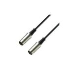 Adam hall cables s�rie 3 star c�ble midi 3 m 5 - points noir - k3midi0300blk - 5