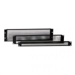 Adam hall - grille de ventilation en acier - 3u Adam hall - grille de ventilation en acier - 3u