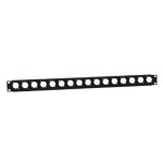 Adam hall - panneau rack pour 16 connecteurs xlr - 1u
