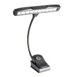 Adam hall sled 10 lamp - lampe led pour pupitre - 10 leds - col flexible - clip de fixation