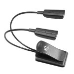 Adam hall sled 2 pro - lampe pupitre led - 4 leds - clip - col de cygne flexible - piles incluses