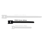 Adam hall - vt 2520 - serre - c�ble 200x25 mm noir