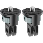 Adaptateur en aluminium 1 / 4 pour insta360 x5 / x4 / x3 / one x2, adaptateur de montage rotatif pour ... Adaptateur en aluminium 1 / 4 pour insta360 x5 / x4 / x3 / one x2, adaptateur de montage rotatif pour ...