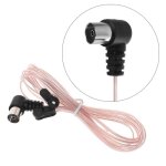 Adaptateur d'antenne radio fm, connecteur femelle sans balais, cble de prise, fil pour yamaha, jvc, ...