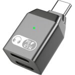 Adaptateur audio usb c vers lightning, adaptateur 2 - en - 1 lightning a usb c pour ecouteurs avec charge ...