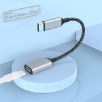 Adaptateur audio usb - c vers lightning[certifi mfi], microphone audio pour casque compatible avec ecouteurs ...