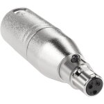 Adaptateur audio xlr vers mini xlr mâle 3 broches vers mini xlr femelle 3 broches symétrique pour casque ... Adaptateur audio xlr vers mini xlr mâle 3 broches vers mini xlr femelle 3 broches symétrique pour casque ...