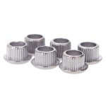 Adaptateur de bagues de conversion pour accordeur de guitare, ferrules nickelées avec belle coque en ... Adaptateur de bagues de conversion pour accordeur de guitare, ferrules nickelées avec belle coque en ...