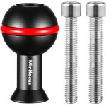 Adaptateur a billes de 1 avec filetage m6 et 1 / 4 , alliage d'aluminium, adaptateur de montage pour ... Adaptateur a billes de 1 avec filetage m6 et 1 / 4 , alliage d'aluminium, adaptateur de montage pour ...