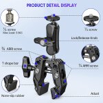 Adaptateur de bras magique pour appareil photo reflex numrique , montage super rinitialisation, griffes ...