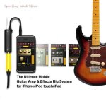 Adaptateur de c�ble de guitare, convertisseur d'interface de guitare, pour t�l�phone ipad, p�dale d'effets, ...