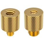 Adaptateur camra 1 / 4  a 3 / 8  convertisseur pour trpieds, monopods, rotules, flash lights, reflex ...