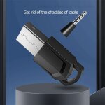 Adaptateur de casque d'�coute sans fil, r�cepteur pour console de jeu ps5, ps4, casque pc, transmetteur ...