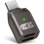 Adaptateur chargeur usb c vers usb c, convertisseur usb c mâle vers ecouteurs lightning femelle pour ... Adaptateur chargeur usb c vers usb c, convertisseur usb c mâle vers ecouteurs lightning femelle pour ...