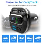 Adaptateur de chargeur usb t19 prenant en charge la carte de stockage mp3 lcd, transmetteur fm bluetooth ... Adaptateur de chargeur usb t19 prenant en charge la carte de stockage mp3 lcd, transmetteur fm bluetooth ...