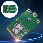 Adaptateur de cl m. 2 ngff b  mini pci e, convertisseur de carte avec emplacement pour carte sim, prend ...