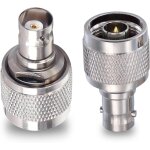 Adaptateur coaxial n mle vers bnc femelle prise mle de type n vers bnc femelle jack connecteur coaxial ...