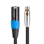 Adaptateur de connecteur de c�ble audio xlr m�le � 3 broches, adaptateur de convertisseur pour cam�ra ...