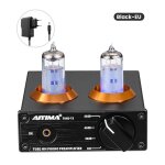 Avec l'adaptateur europen - pramplificateur phono t3 audio, pour phonographe colorable, mini lecteur ...