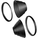 Adaptateur de filtre 18 pices pour ensemble d'anneaux d'appareils photo, ensemble d'anneaux step - down, ...