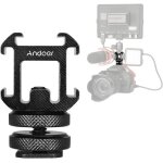 Adaptateur griffe cam�ra triple cold shoe mount adaptateur griffe cam�ra 1 / 4 pouce filetage hot shoe ...