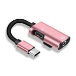 Adaptateur jack de type c à 3. 5mm pour xiaomi huawei, séparateur audio de type c, câble d'écouteurs, ... Adaptateur jack de type c à 3. 5mm pour xiaomi huawei, séparateur audio de type c, câble d'écouteurs, ...