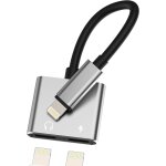 Adaptateur lightning jack 2 en 1 pour iphone 14 13 12 pro ecouteurs chargeur audio auxiliaire câble splitter ... Adaptateur lightning jack 2 en 1 pour iphone 14 13 12 pro ecouteurs chargeur audio auxiliaire câble splitter ...