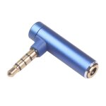 Adaptateur m�le � femelle de 3. 5mm, convertisseur � angle droit de 90 degr�s, connexion coude en l, ...
