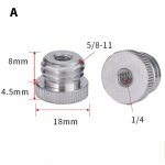 Adaptateur de montage  vis filete pour niveau laser, convertisseur de trpied, appareil photo slr, ...