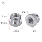 Adaptateur de montage  vis filete pour niveau laser, convertisseur de trpied, appareil photo slr, ...