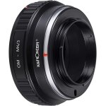 Adaptateur de monture pour objectif compatibile con olympus om a camra micro 4 / 3 adaptateur pour appareil ...