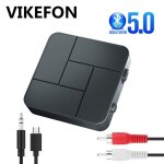 Adaptateur de musique sans fil 5. 0, transmetteur rcepteur audio, 3. 5mm, jack aux rca, avec micro, ...