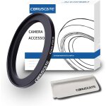 Adaptateur d'objectif d'appareil photo 42 mm vers 43 mm, filtre a anneau step - up pour changer le filtre ...