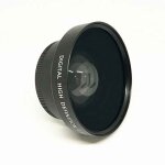 Adaptateur d'objectifs numriques de luxe, convertisseur d'objectif grand angle pour appareil photo reflex ...