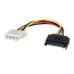Adaptateur oem d'alimentation sata mle vers molex 4 broches femelle