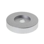 Adaptateur de platine vinyle 45 tours en aluminium argent pour 7 � vinyle technics sl1200 series