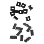 Adaptateur de prises ic dip 10x8 broches, type à souder et amplificateur opérationnel quad dip - 14 10 ... Adaptateur de prises ic dip 10x8 broches, type à souder et amplificateur opérationnel quad dip - 14 10 ...
