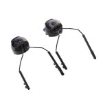 Adaptateur de rail de casque, 1 paire, support de suspension de casque rapide, support de casque antibruit ...