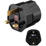 Adaptateur r�seau - goobay - 45352 - cee 7 / 4 - noir - 2 ans de garantie