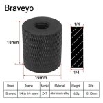 Adaptateur de rotule pour trépied, vis d'appareil photo 1 / 4 vers figurine m5, m6, m8, m10, 3 / 8, vis ... Adaptateur de rotule pour trépied, vis d'appareil photo 1 / 4 vers figurine m5, m6, m8, m10, 3 / 8, vis ...