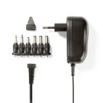 Adaptateur secteur universel - 3 / 4, 5 / 5 / 6 / 7, 5 / 9 / 12 v - 1. 0a