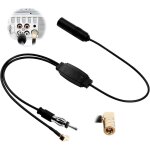 Adaptateur splitter actif dab pour voiture - compatible avec jvc, kenwood, sony, alpine, pioneer, convertit ...