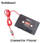 Adaptateur universel de lecteur mp3, cassette de voiture, convertisseur pour ipod, iphone aux, cble, ...