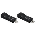 Adaptateur usb wifi dongle tv, rcepteur sans fil universel, rj45 wps, 300mbps, samsung, lg, sony, smart ...